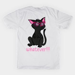 Whatever attitude Cat T-Shirt